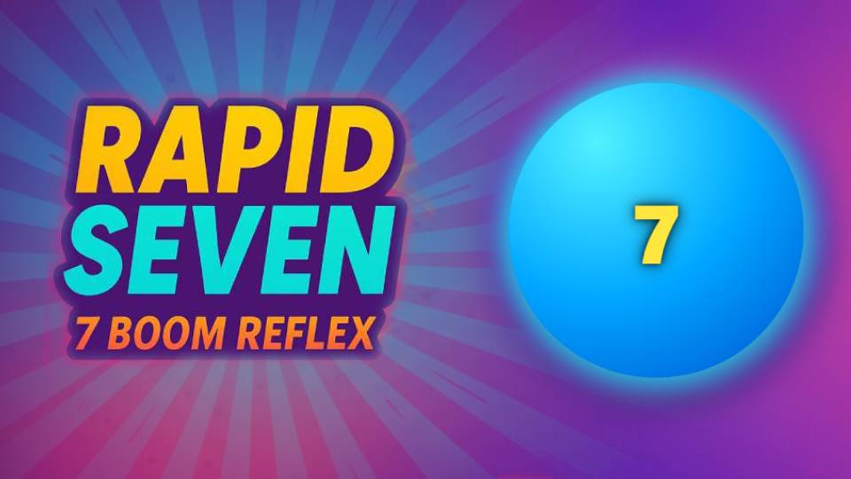 7 BOOM mental math mobile game