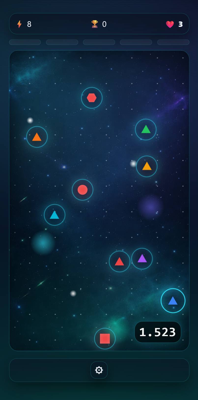 Speed Tap reflex and reaction time game screenshot