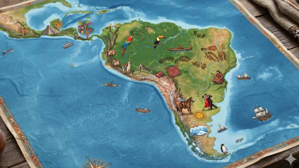 Trivia de geografía de América Latina con capitales, destinos turísticos y lugares famosos
